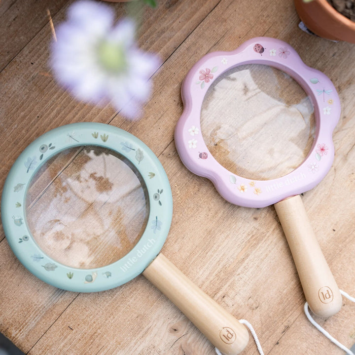 Little Dutch Wooden Garden Magnifying Glass – Fairy Garden