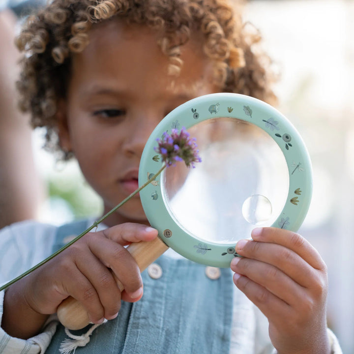 Little Dutch Wooden Garden Magnifying Glass – Forest Friends