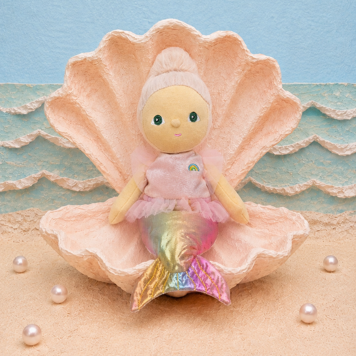 Olli Ella Seashell Shores Lagoonies Dinky Dinkum Doll – Marina Mermaid