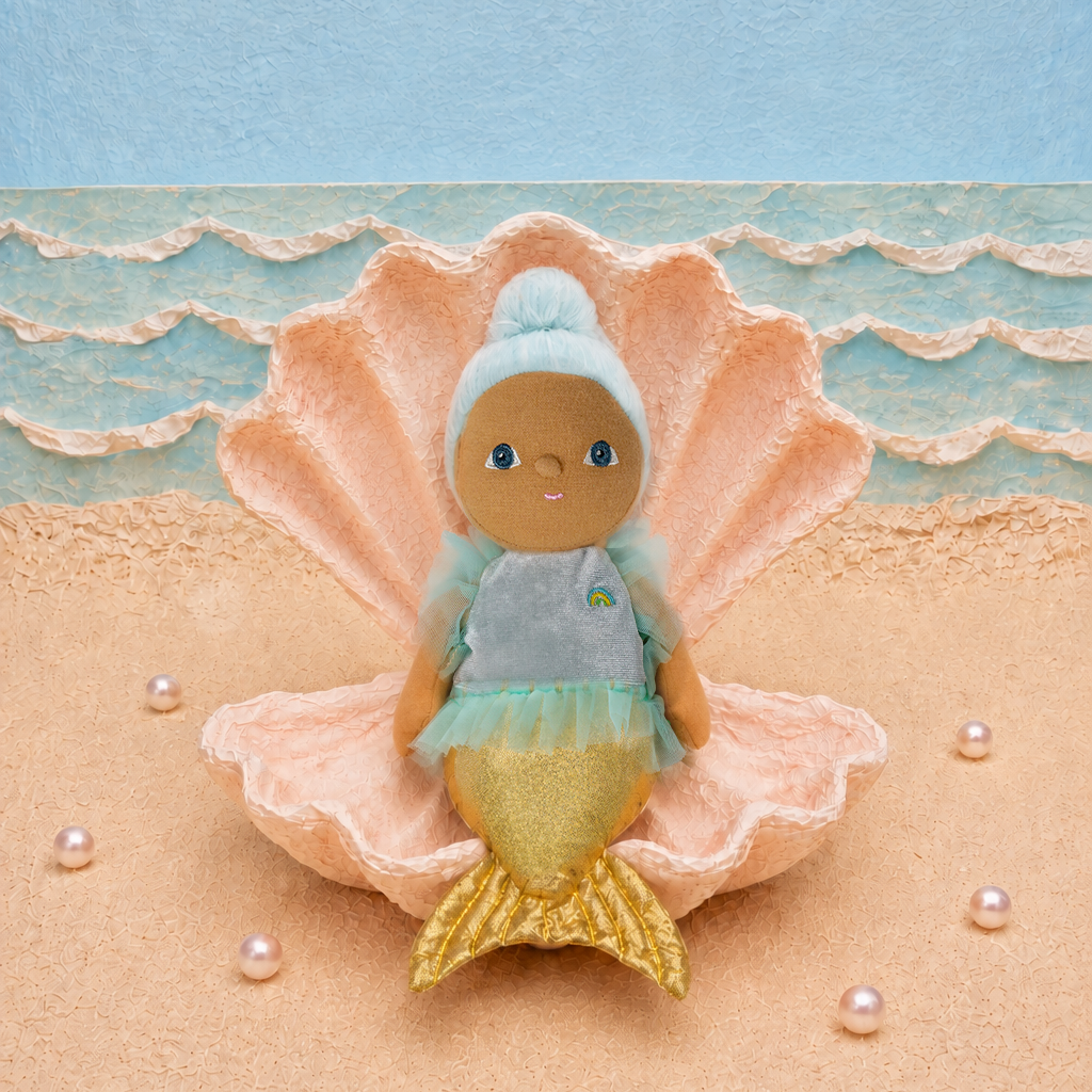 Olli Ella Seashell Shores Lagoonies Dinky Dinkum Doll – Maya Mermaid