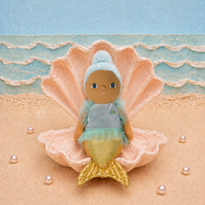 Olli Ella Seashell Shores Lagoonies Dinky Dinkum Doll – Maya Mermaid