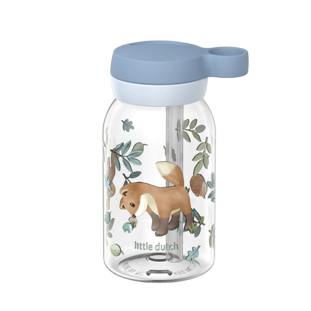 Little Dutch x Mepal Drinking Bottle with Straw – Forest Friends