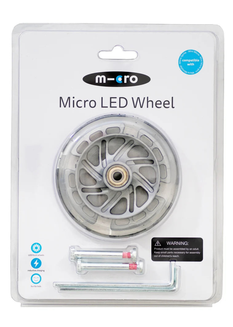 Micro® Mini Deluxe LED Scooter Wheels – Set of 2