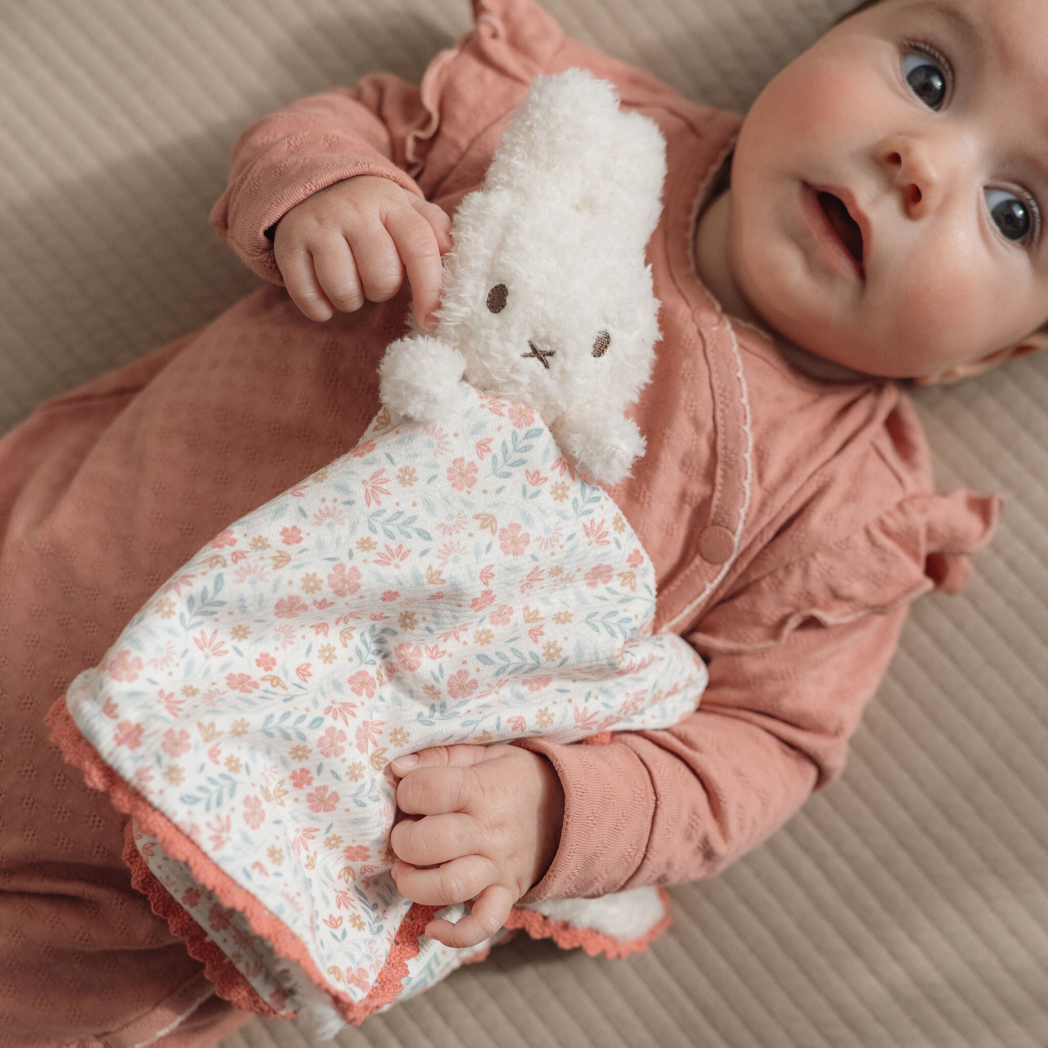Little Dutch x Miffy Cuddle Cloth – Lucky Blossom
