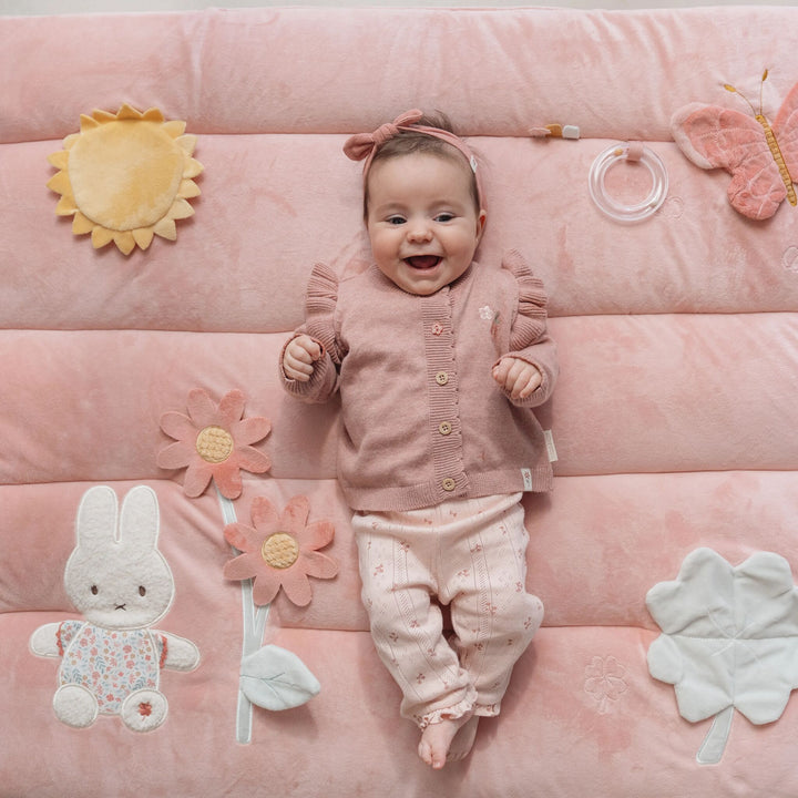 Little Dutch x Miffy Soft Baby Playmat – Lucky Blossom