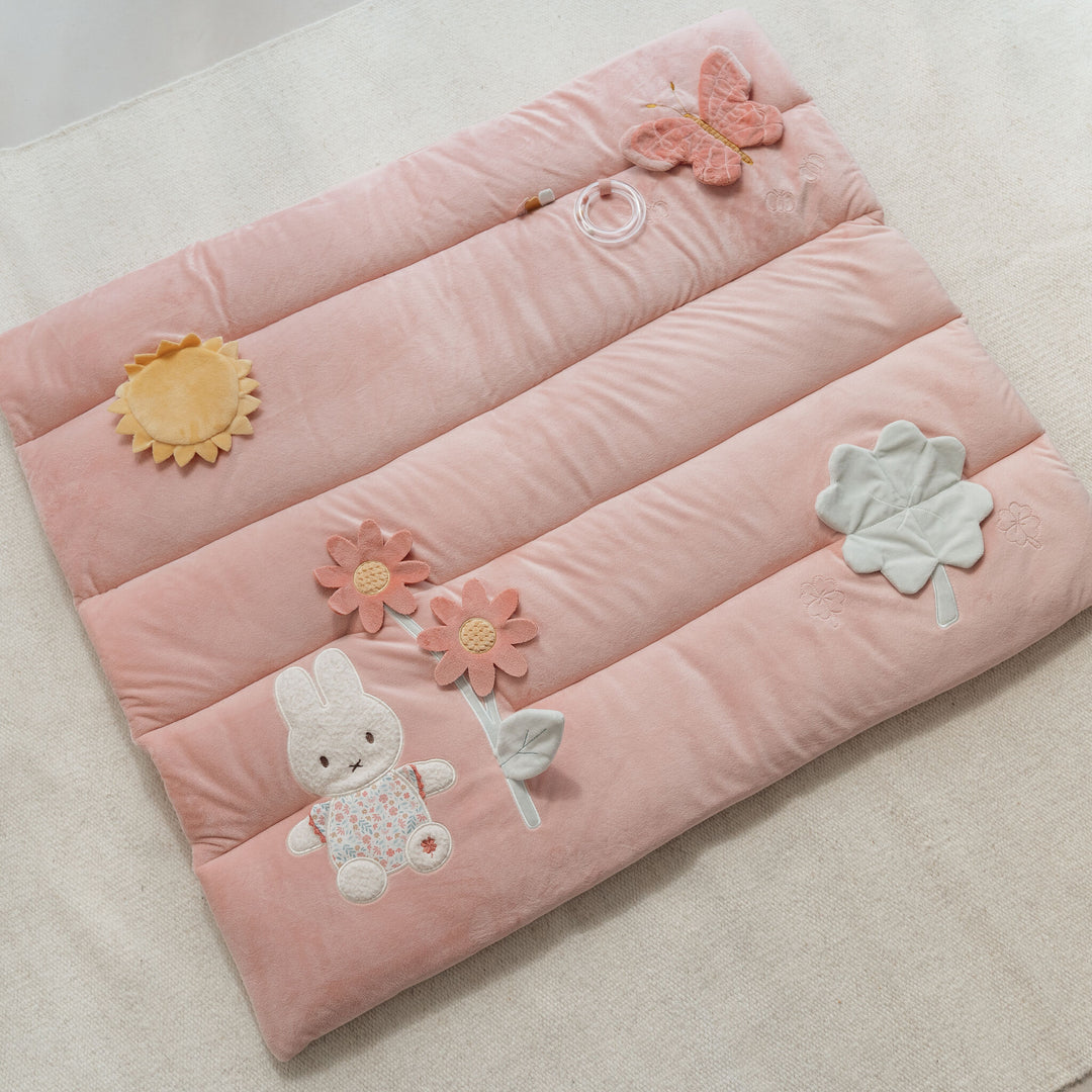 Little Dutch x Miffy Soft Baby Playmat – Lucky Blossom