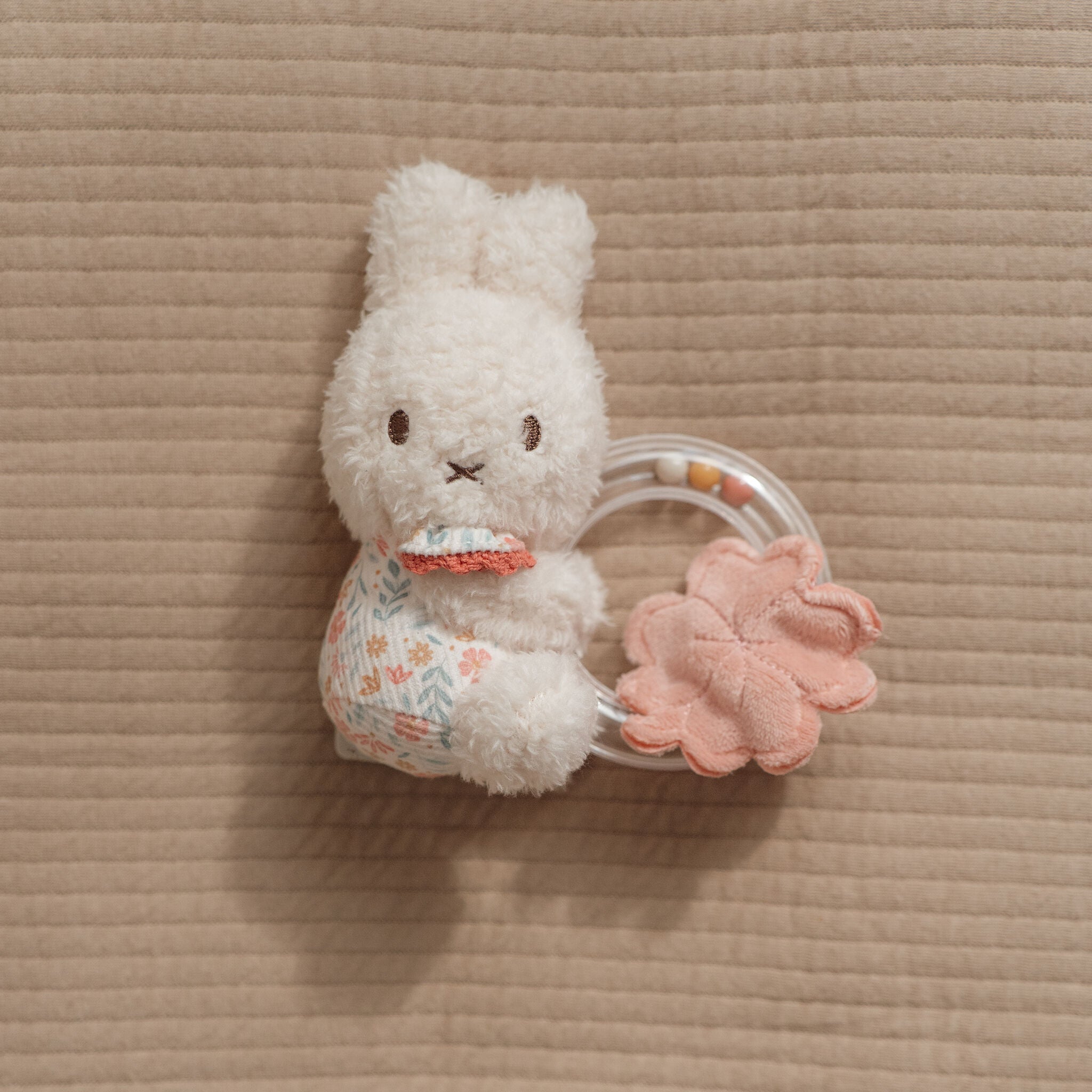Little Dutch x Miffy Ring Rattle – Lucky Blossom