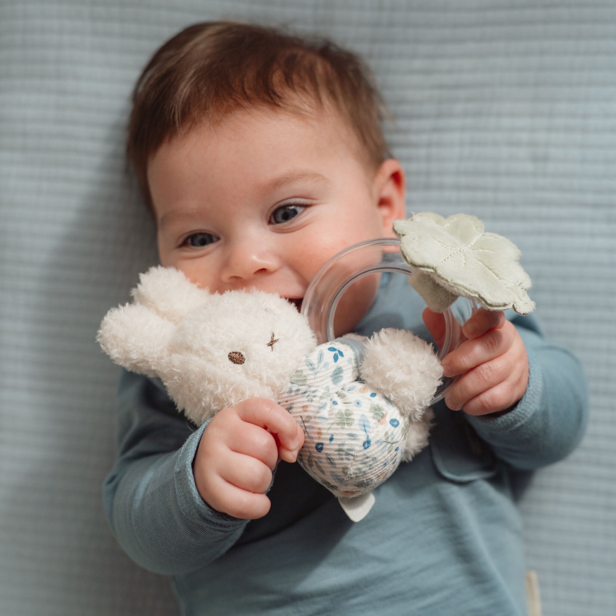 Little Dutch x Miffy Ring Rattle – Lucky Leaves