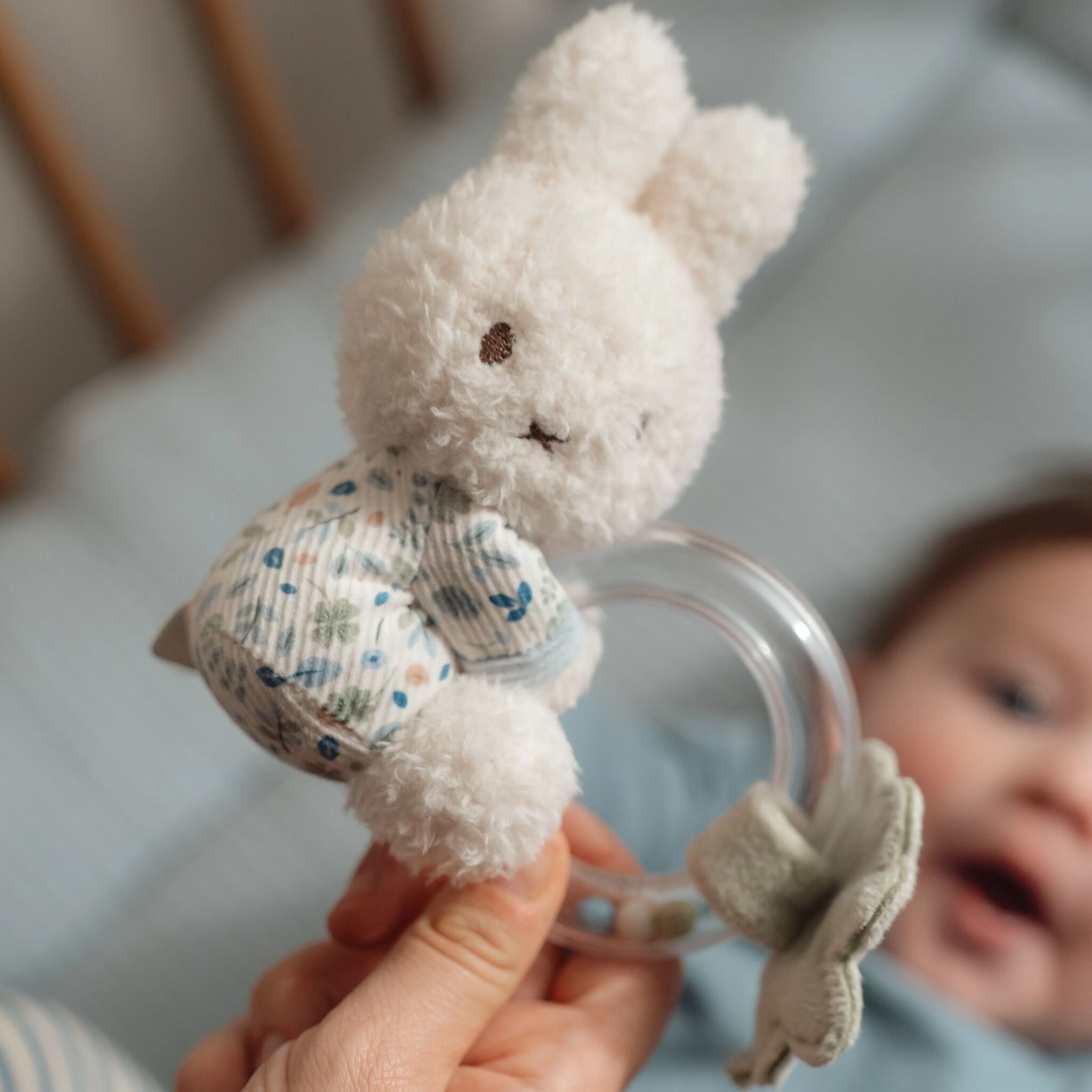 Little Dutch x Miffy Ring Rattle – Lucky Leaves