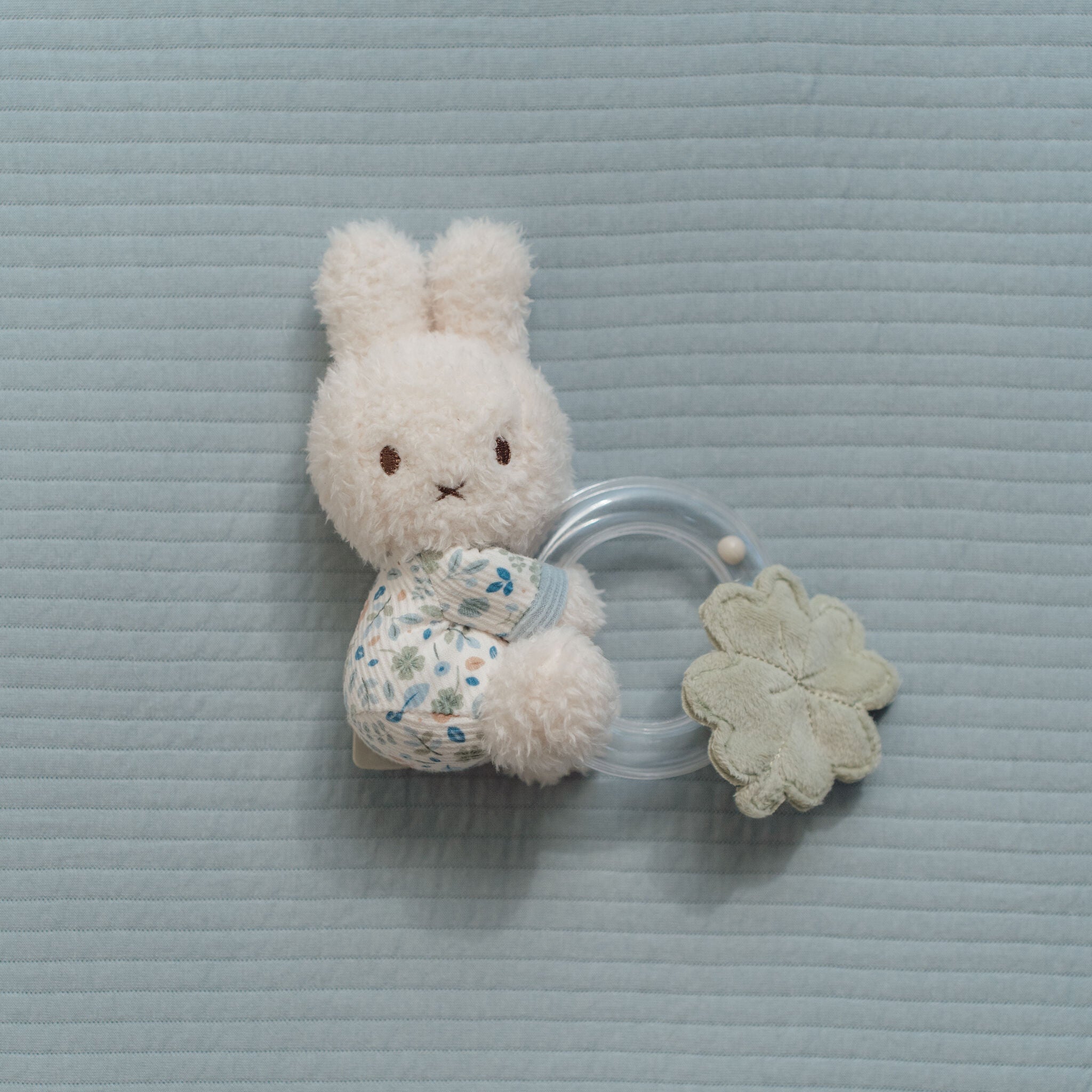 Little Dutch x Miffy Ring Rattle – Lucky Leaves