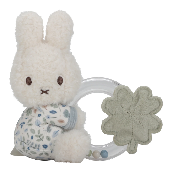 Little Dutch x Miffy Ring Rattle – Lucky Leaves