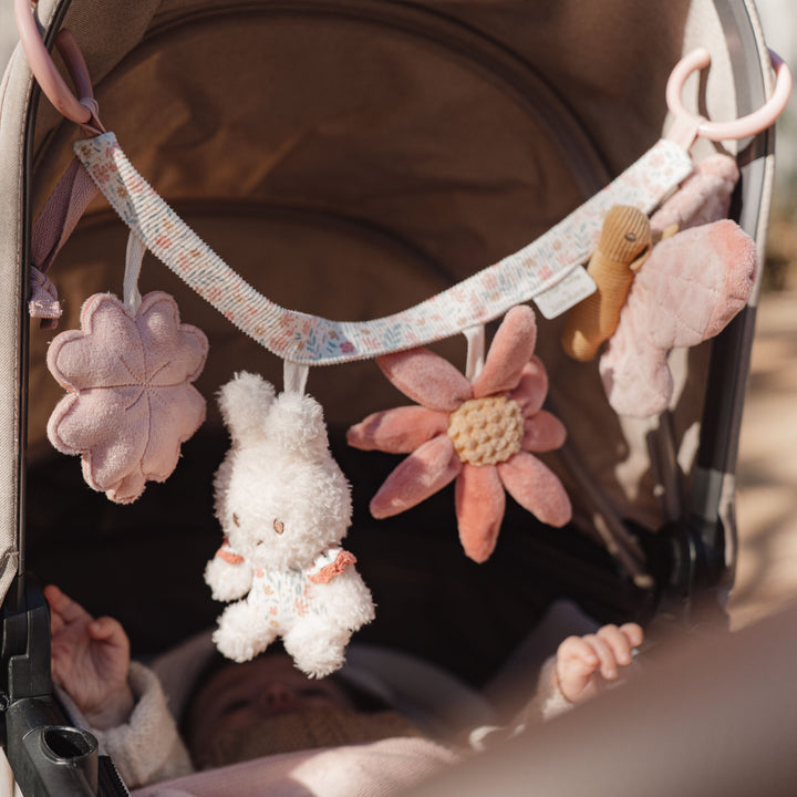 Little Dutch x Miffy Soft Activity Pram Chain – Lucky Blossom
