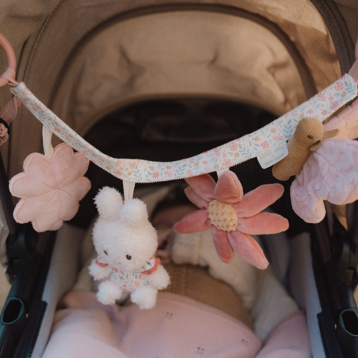 Little Dutch x Miffy Soft Activity Pram Chain – Lucky Blossom