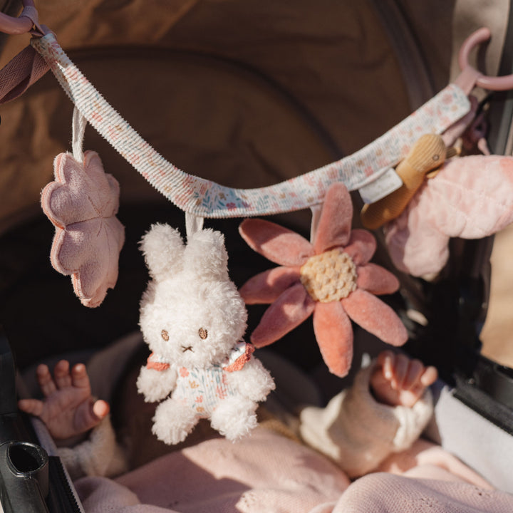 Little Dutch x Miffy Soft Activity Pram Chain – Lucky Blossom