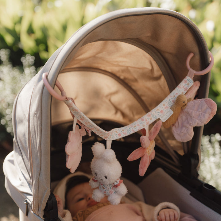 Little Dutch x Miffy Soft Activity Pram Chain – Lucky Blossom