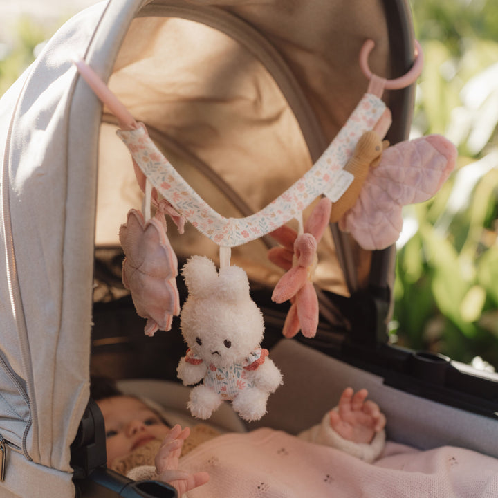 Little Dutch x Miffy Soft Activity Pram Chain – Lucky Blossom