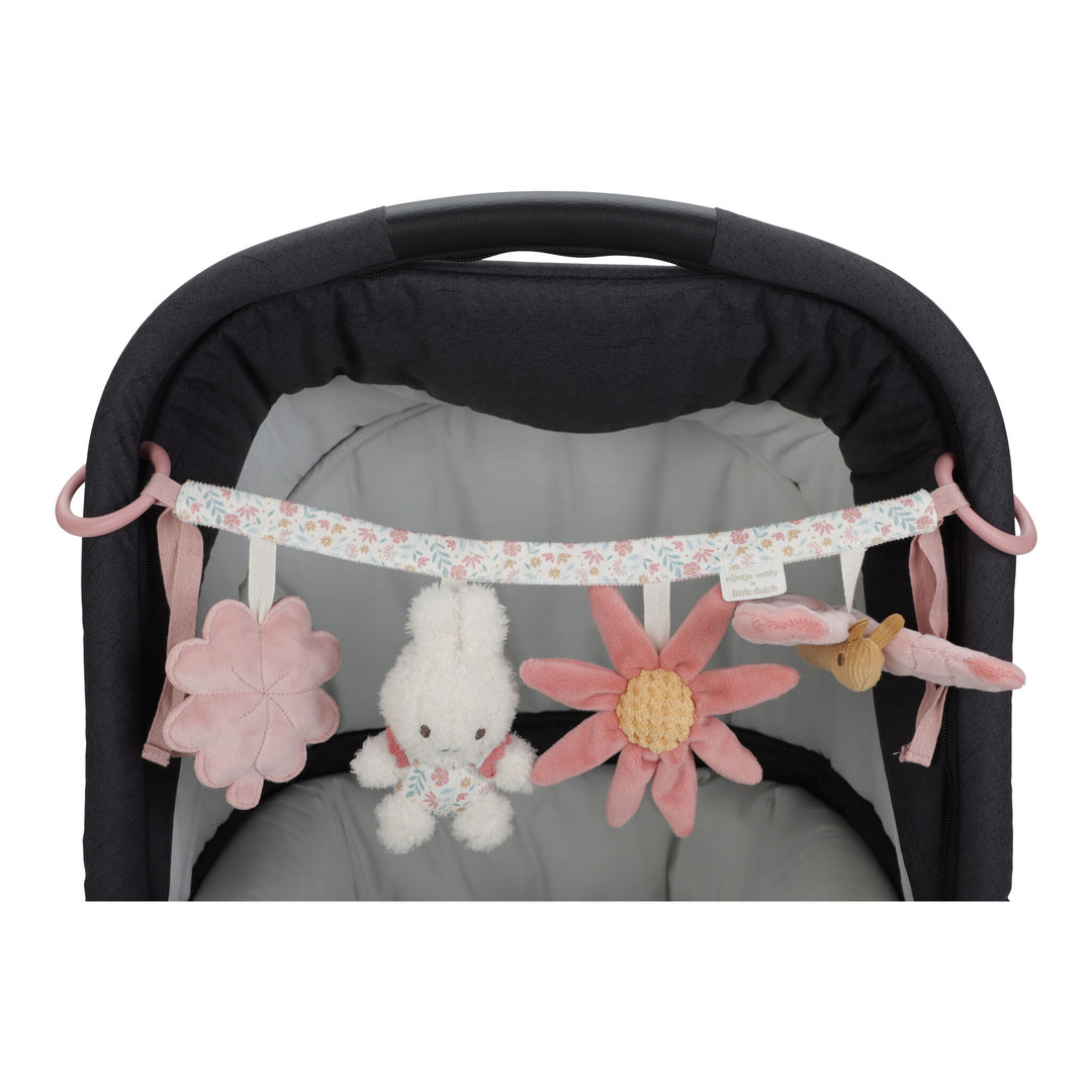 Little Dutch x Miffy Soft Activity Pram Chain – Lucky Blossom