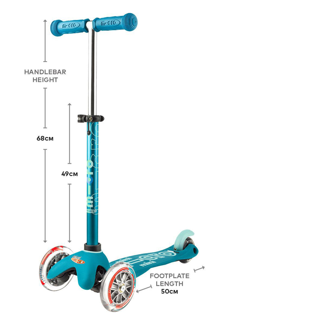 Micro® Mini Deluxe Scooter – Aqua
