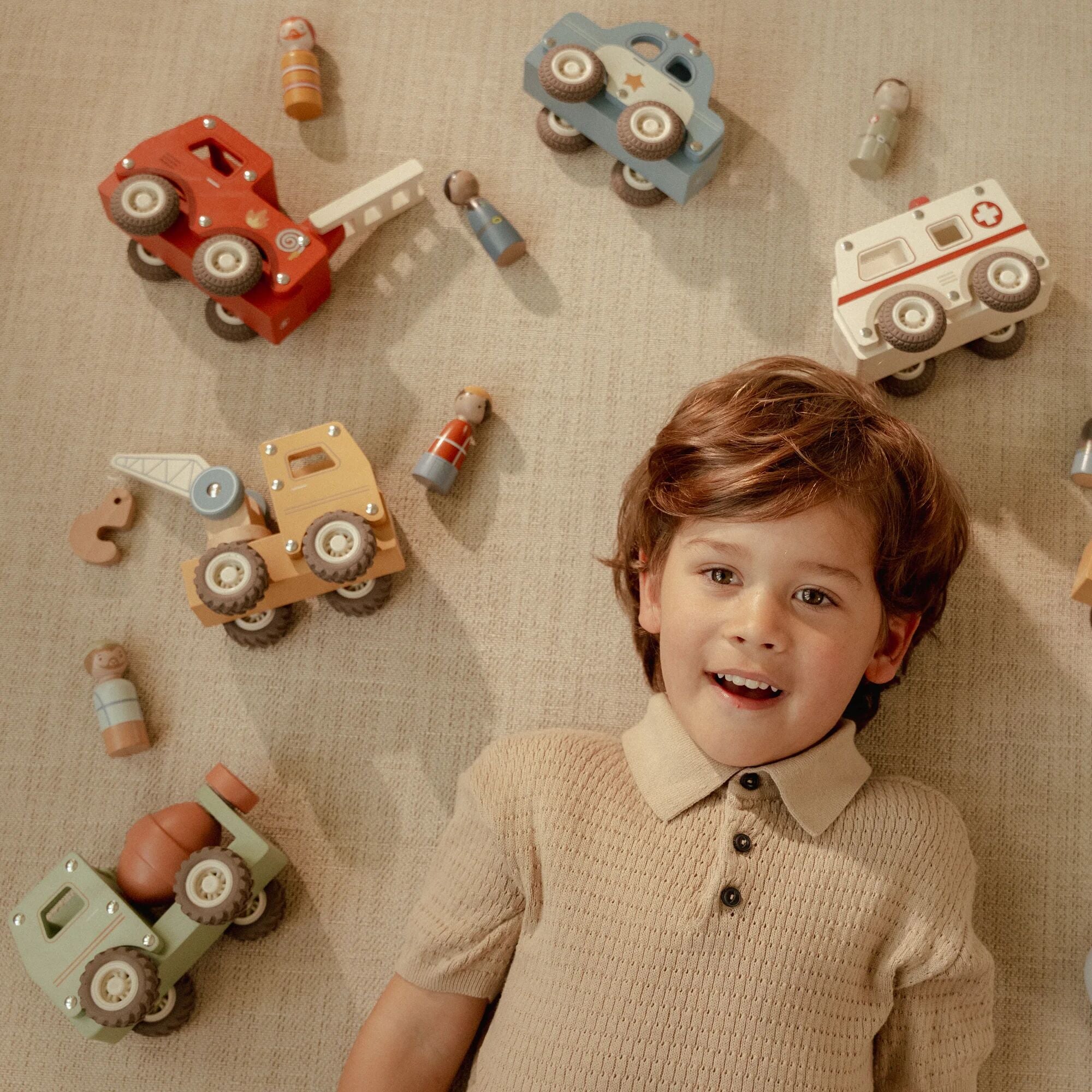 Little Dutch Wooden Ambulance