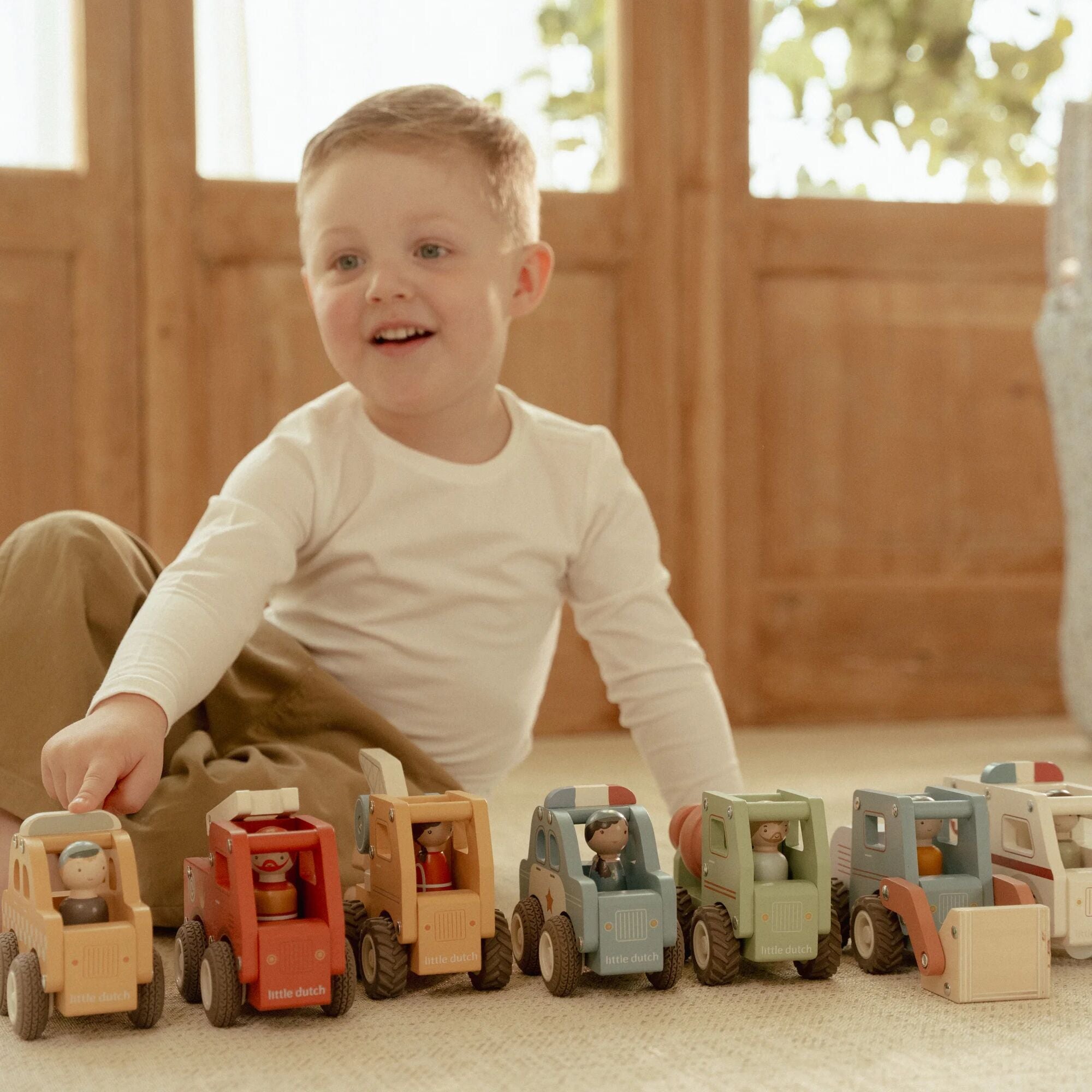 Little Dutch Wooden Cement Truck