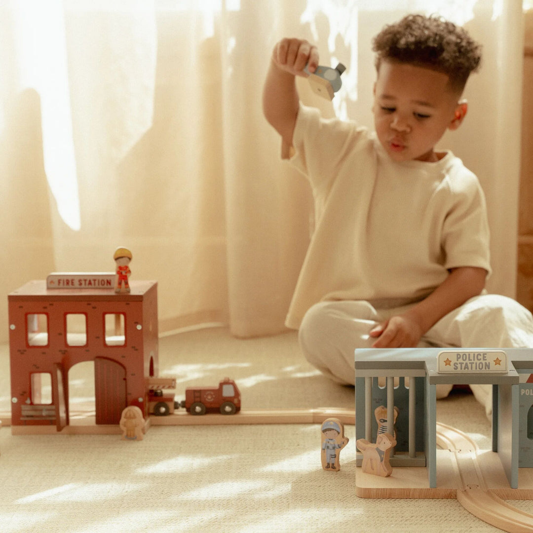 Little Dutch Fire Station Playset