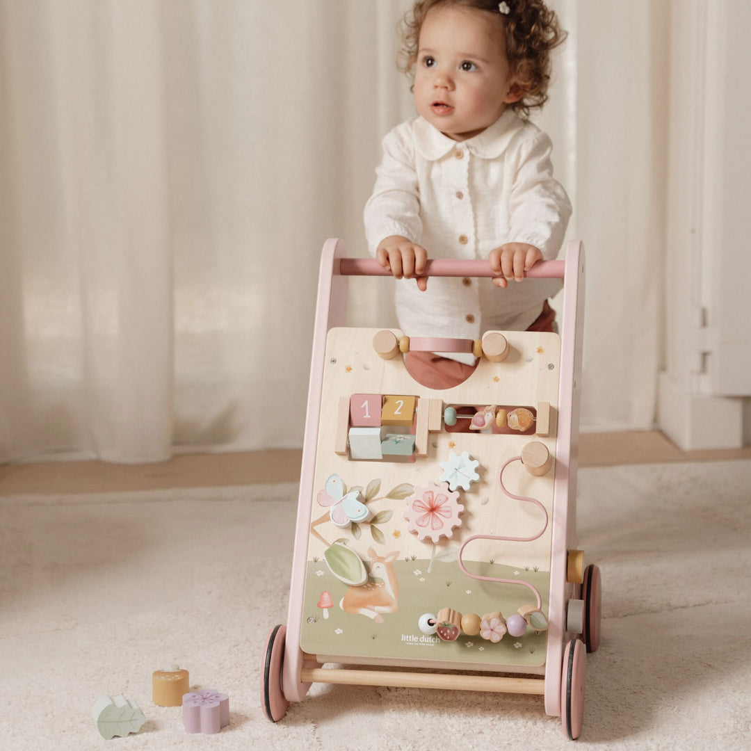 Little Dutch Multi-Activity Baby Walker – Fairy Garden