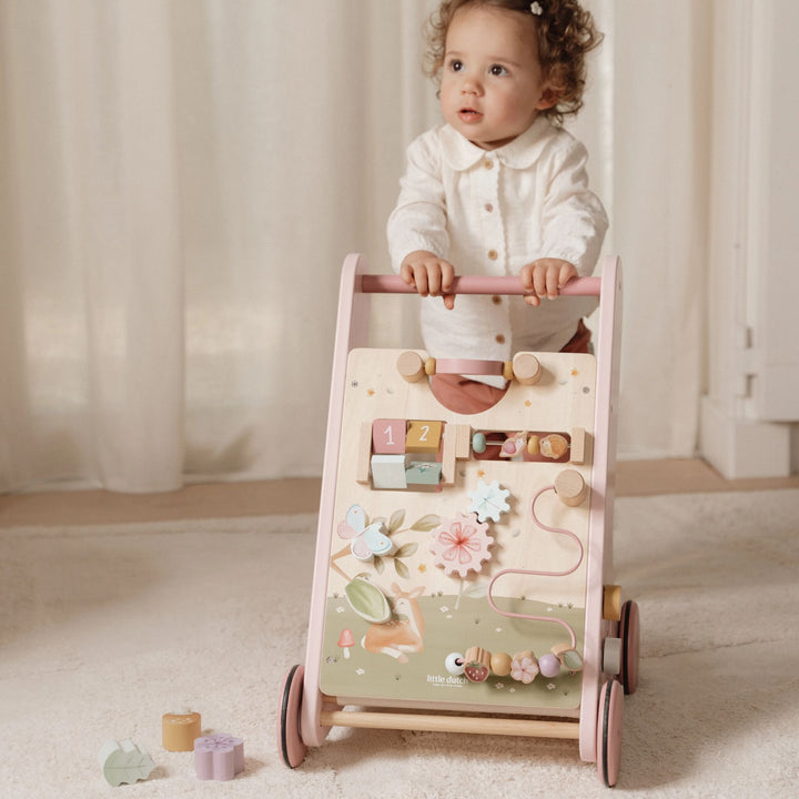 Little Dutch Multi-Activity Baby Walker – Fairy Garden