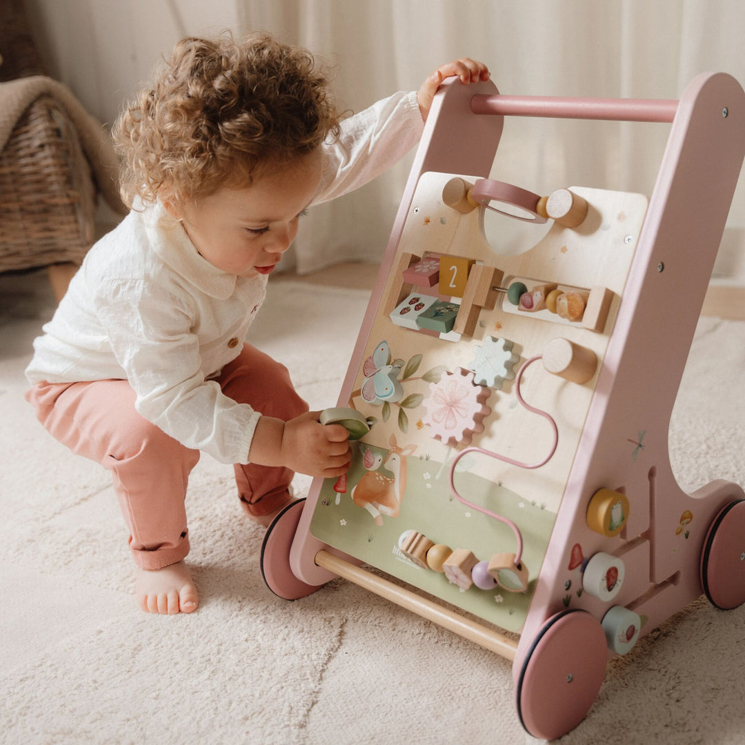 Little Dutch Multi-Activity Baby Walker – Fairy Garden