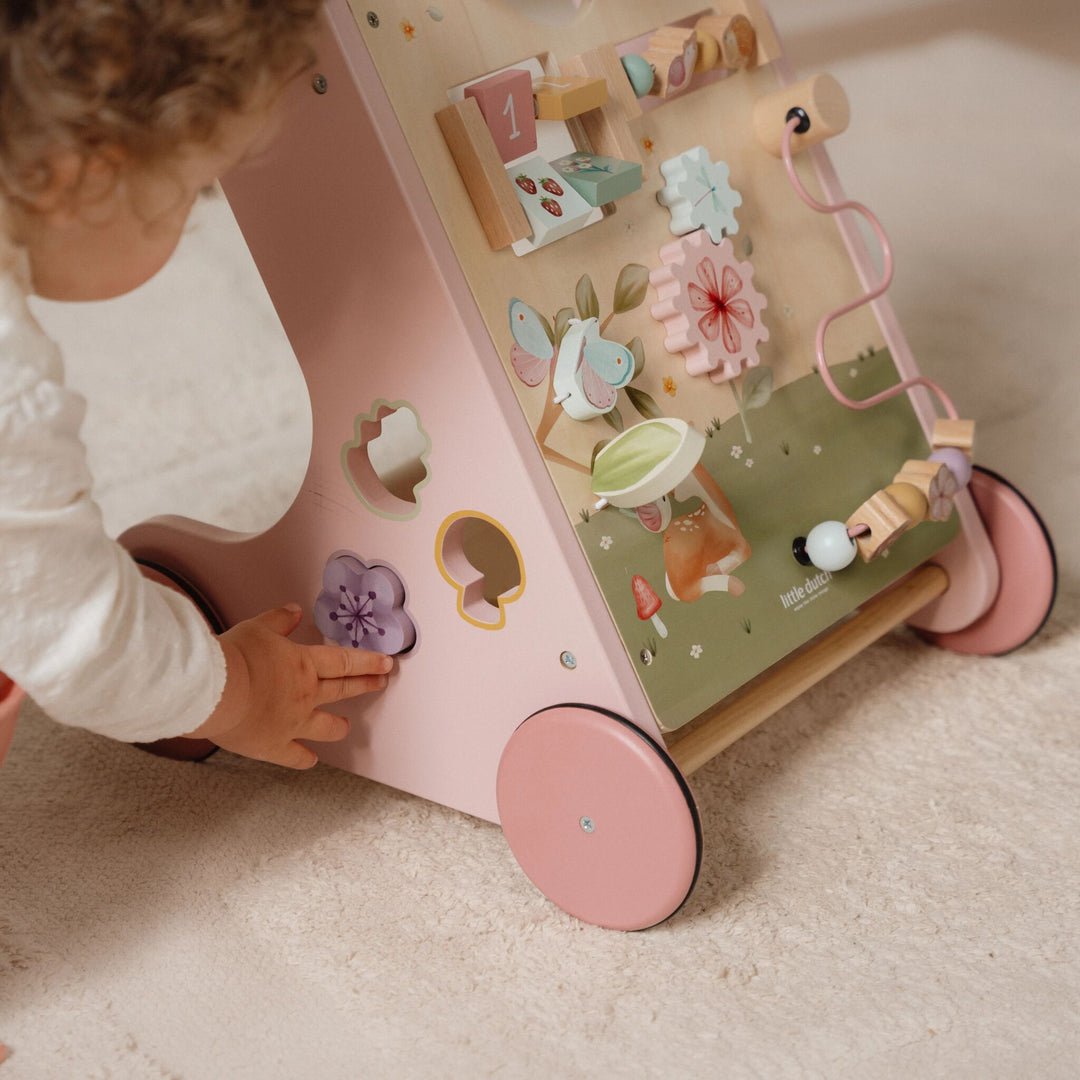 Little Dutch Multi-Activity Baby Walker – Fairy Garden