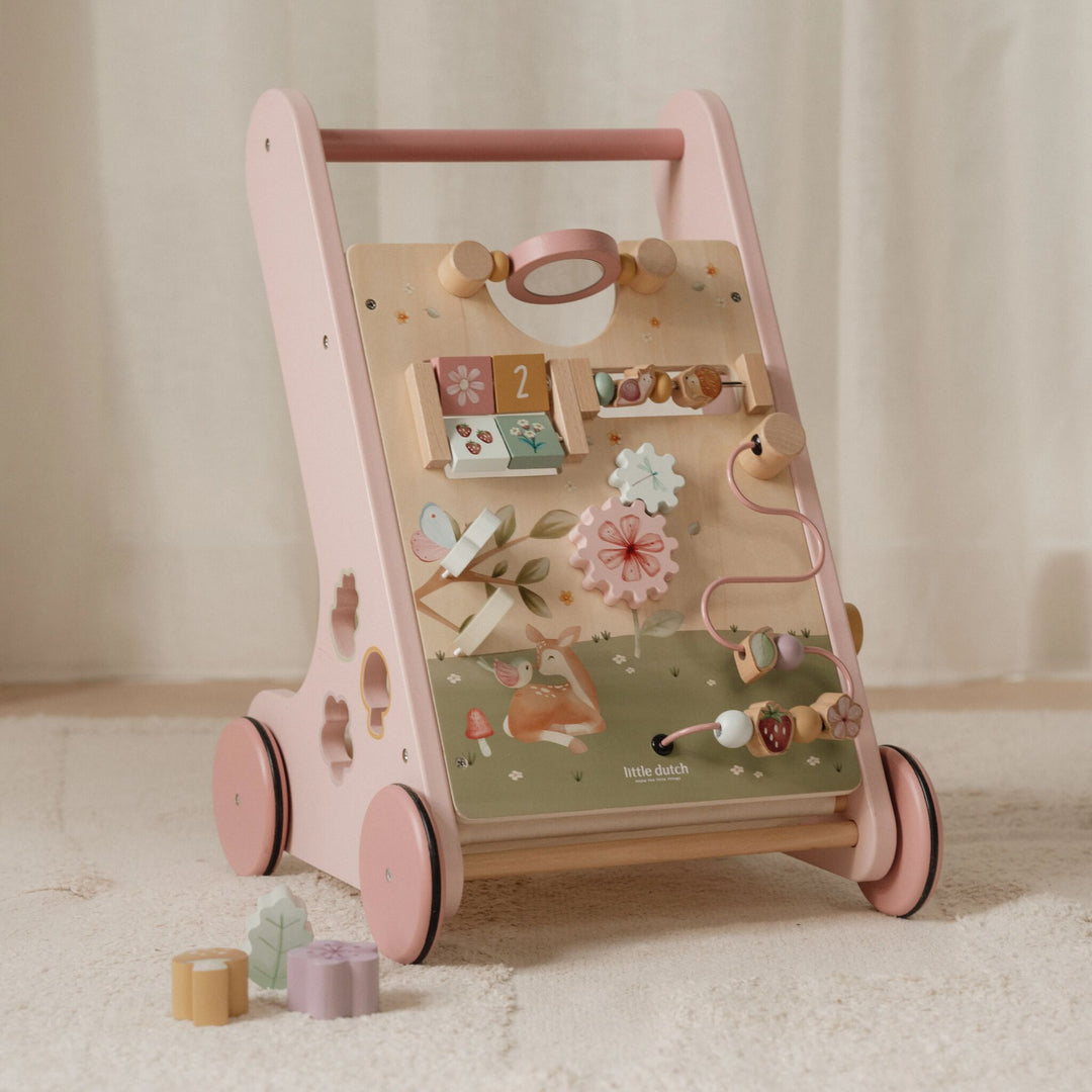 Little Dutch Multi-Activity Baby Walker – Fairy Garden