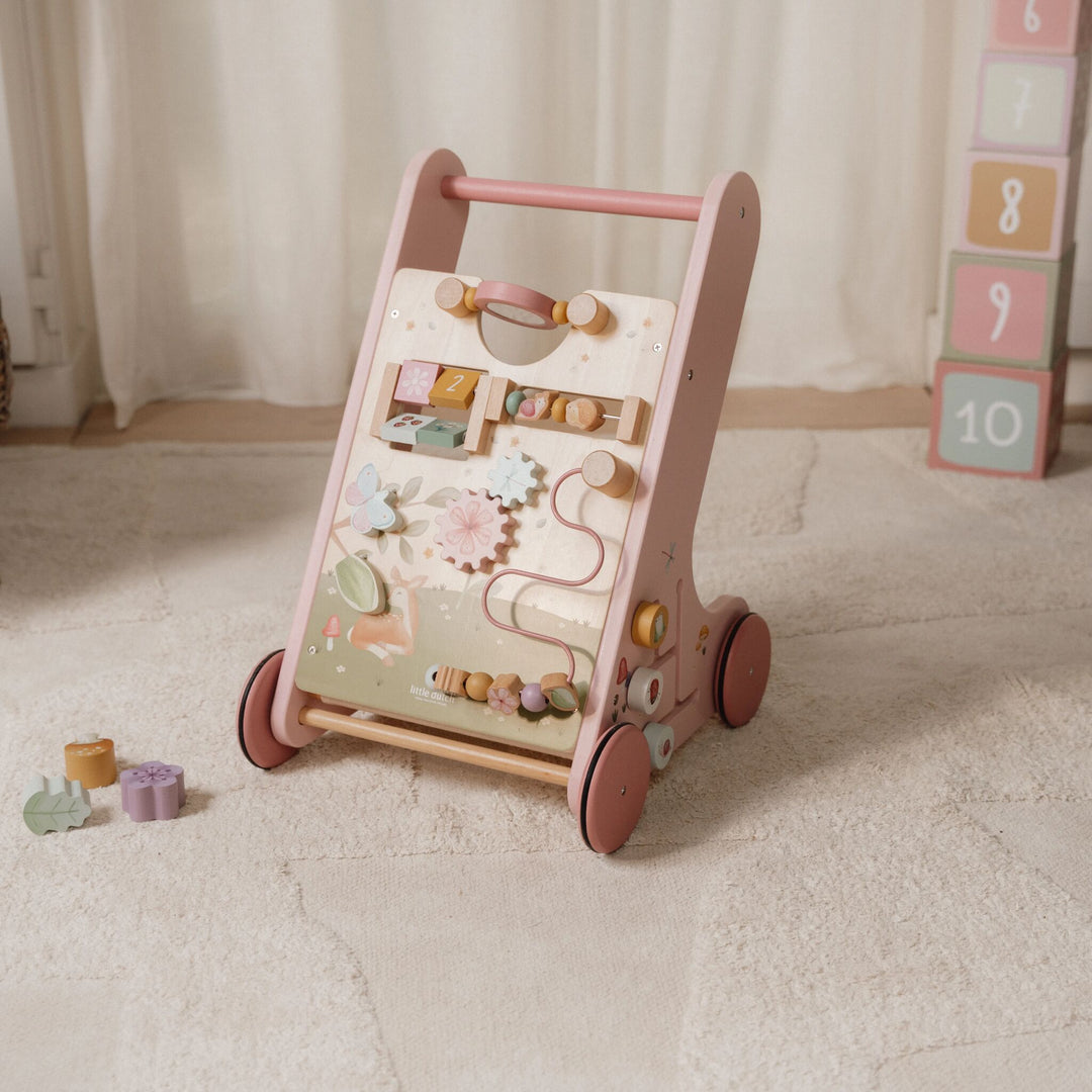 Little Dutch Multi-Activity Baby Walker – Fairy Garden