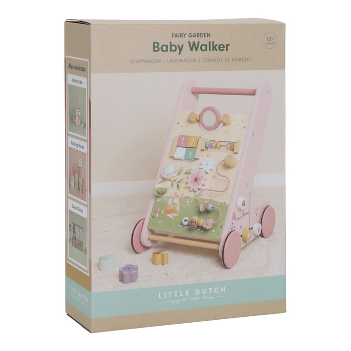 Little Dutch Multi-Activity Baby Walker – Fairy Garden