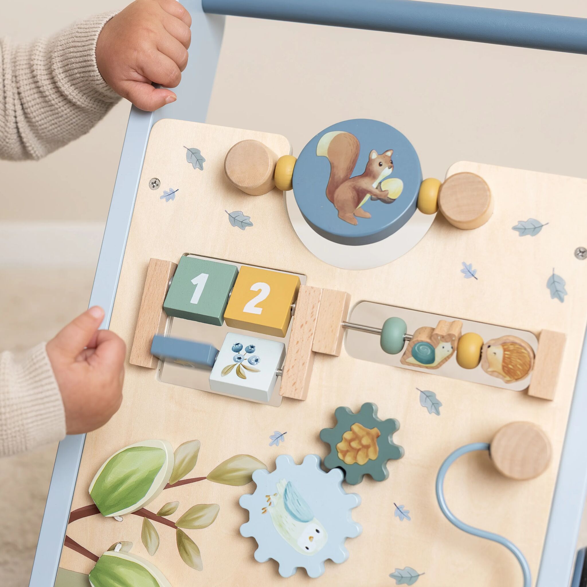 Little Dutch Multi-Activity Baby Walker – Forest Friends