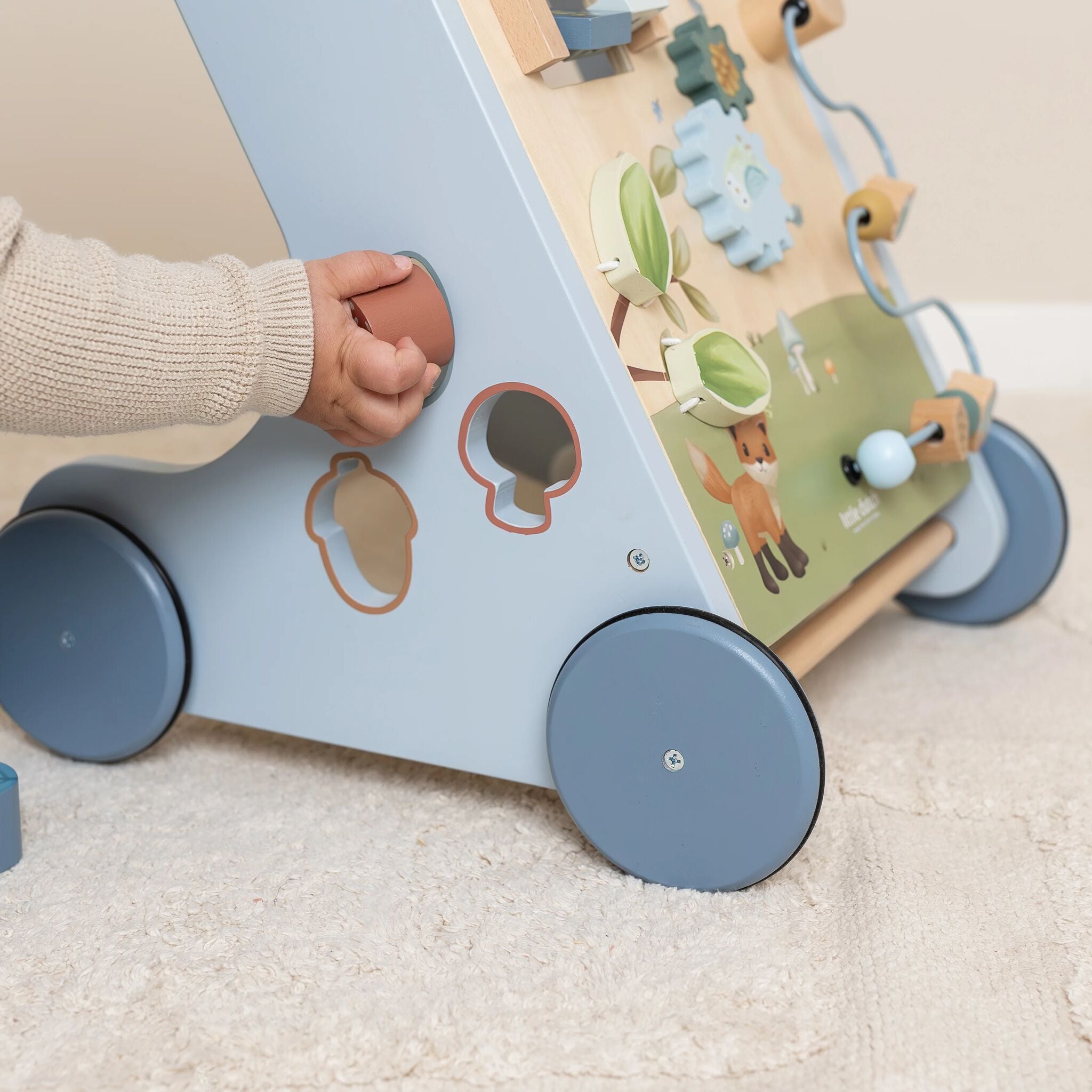 Little Dutch Multi-Activity Baby Walker – Forest Friends