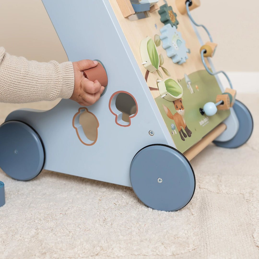 Little Dutch Multi-Activity Baby Walker – Forest Friends