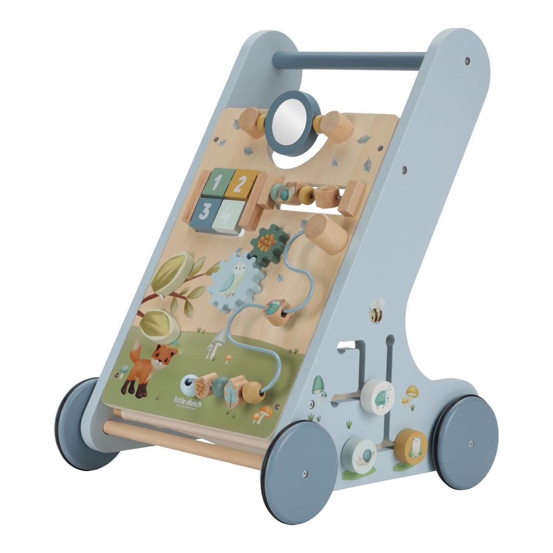 Little Dutch Multi-Activity Baby Walker – Forest Friends