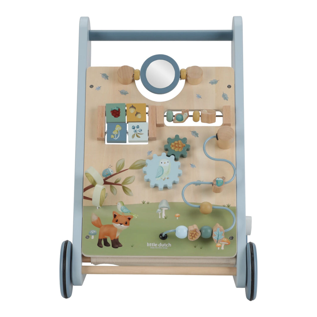 Little Dutch Multi-Activity Baby Walker – Forest Friends
