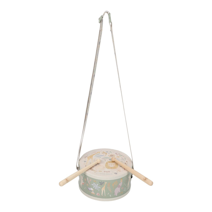 Little Dutch Safari Friends Music Drum – Green