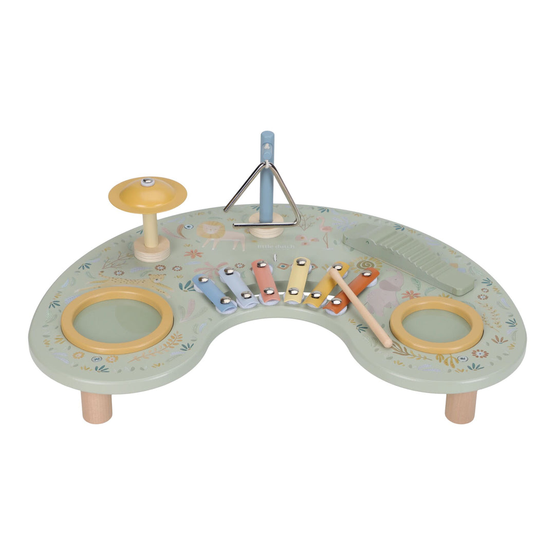 Little Dutch Safari Friends Music Table
