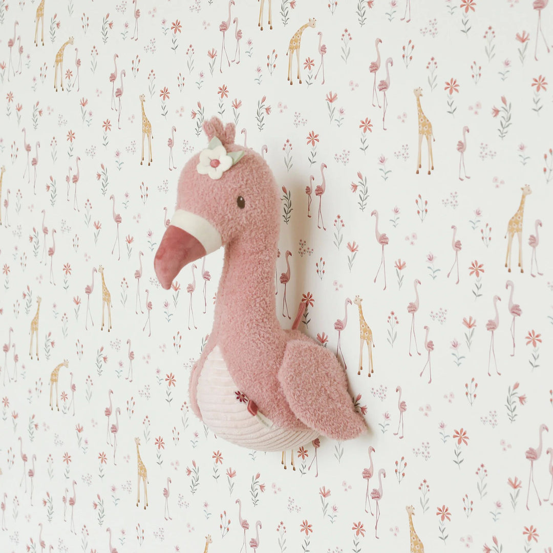 Little Dutch Safari Friends Animal Head – Flamingo