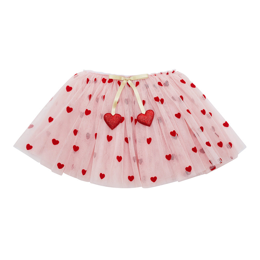 Mimi &amp; Lula Heart Print Tutu