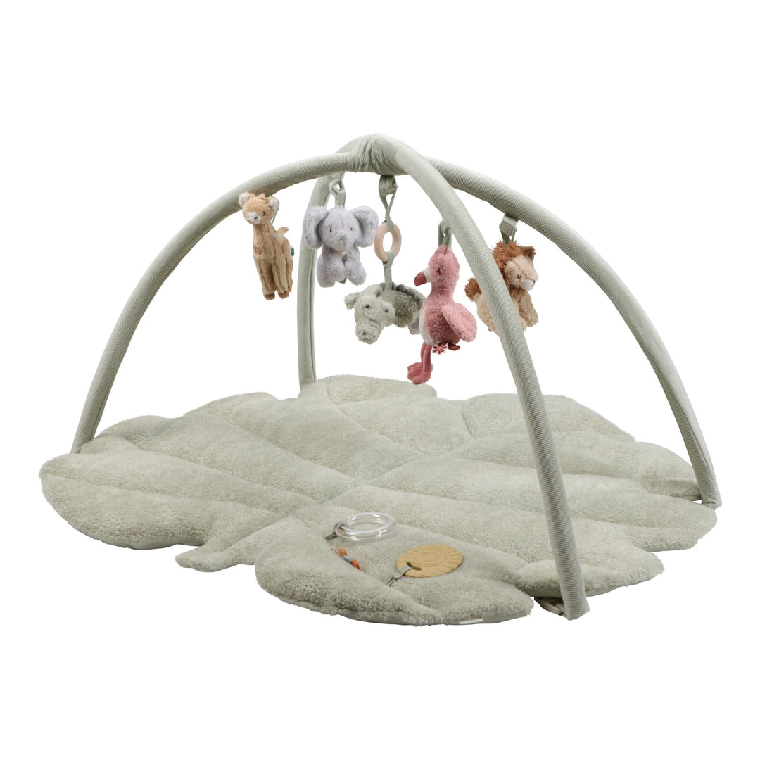 Little Dutch Soft Baby Activity Playmat with Arch – Safari Friends