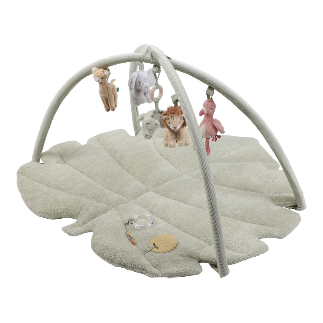 Little Dutch Soft Baby Activity Playmat with Arch – Safari Friends