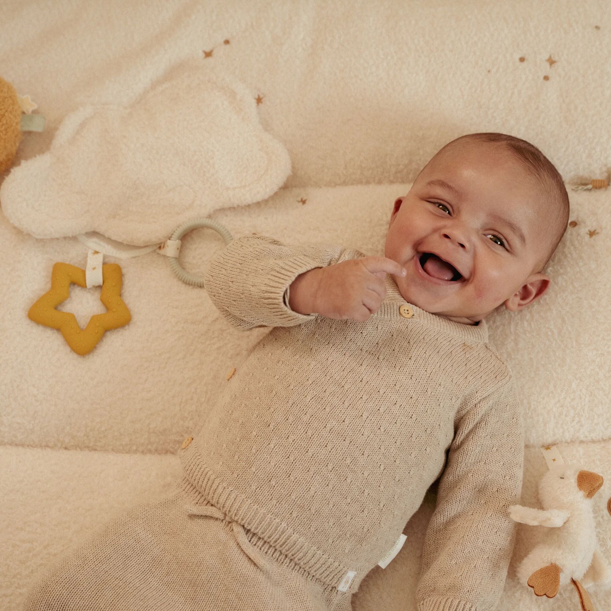 Little Dutch Soft Baby Playmat – Newborn Naturals