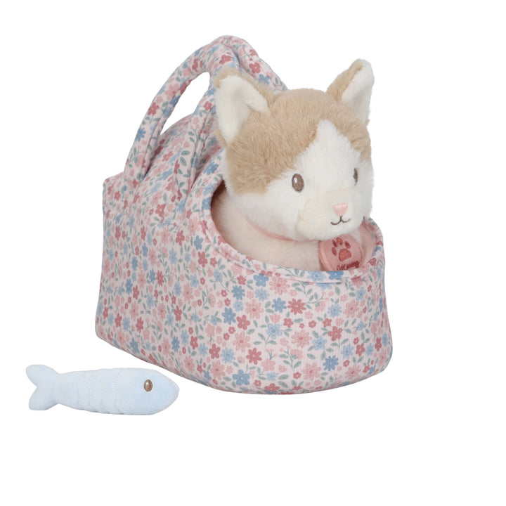 Little Dutch Cuddle Cat in Pink Carry Bag – Marley