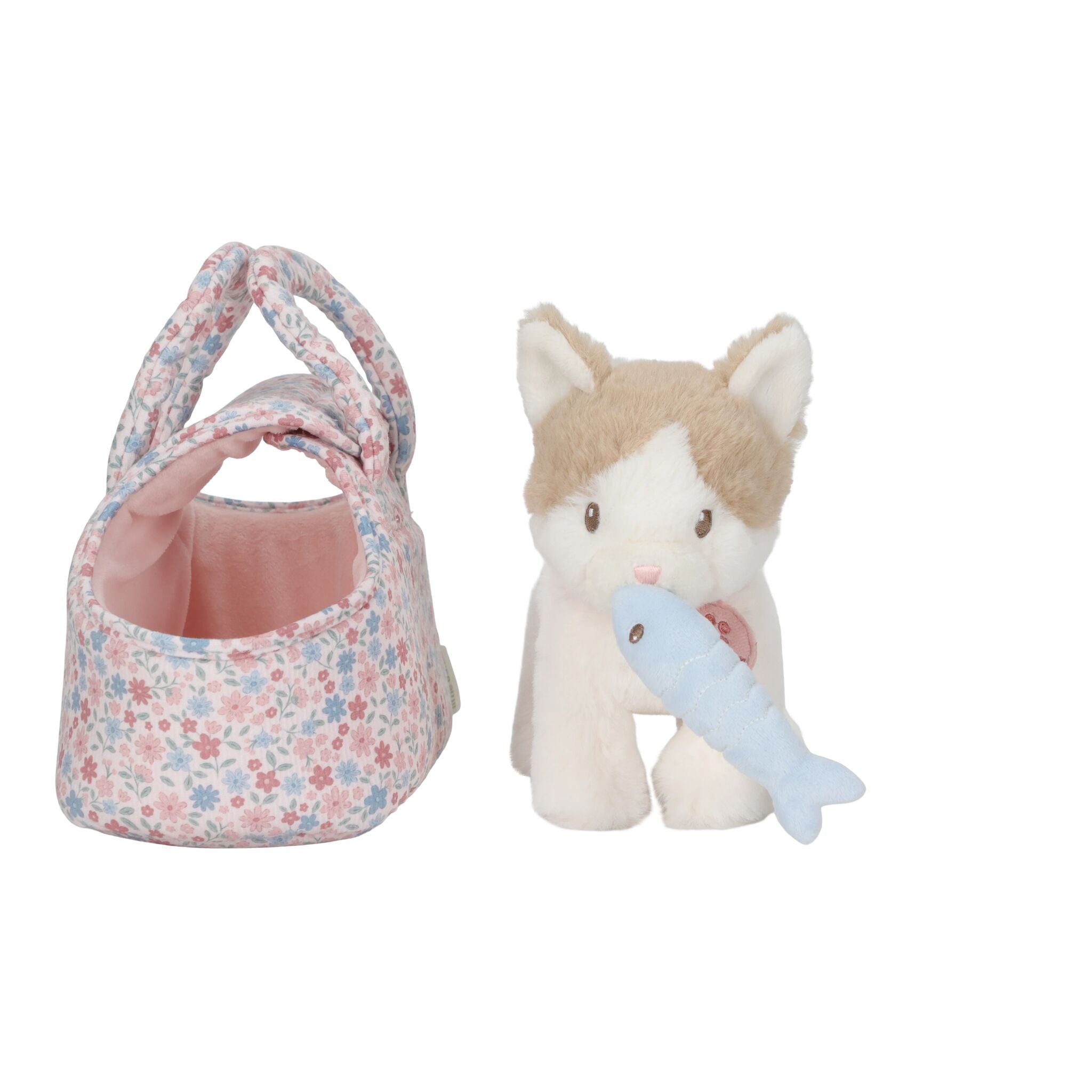 Little Dutch Cuddle Cat in Pink Carry Bag – Marley