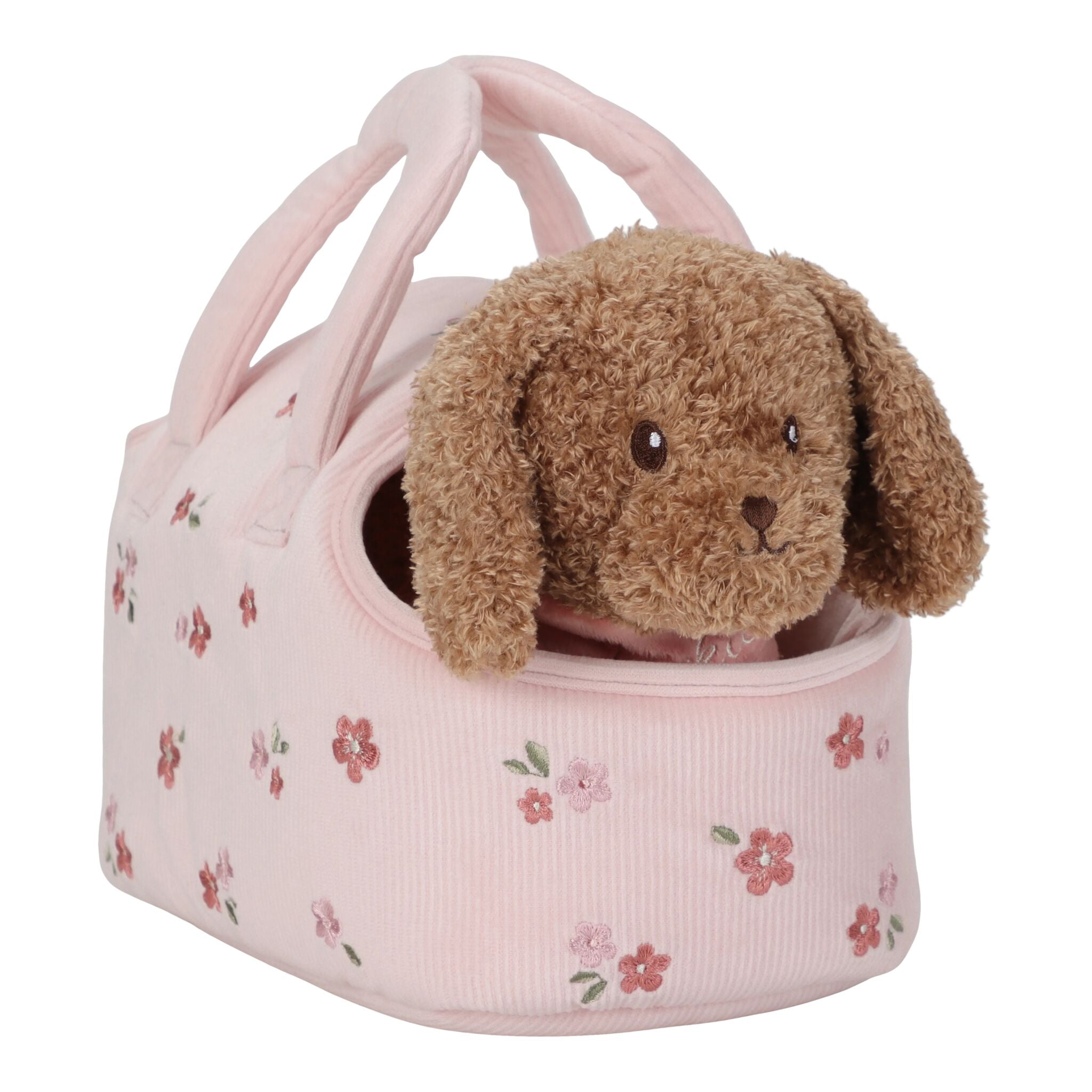 Little Dutch Cuddle Dog in Pink Carry Bag – Jackie
