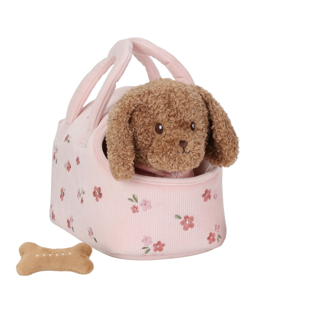Little Dutch Cuddle Dog in Pink Carry Bag – Jackie