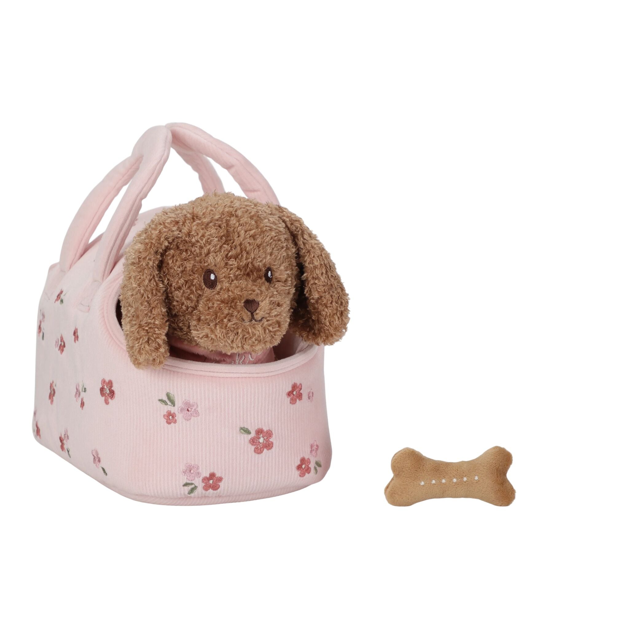 Little Dutch Cuddle Dog in Pink Carry Bag – Jackie
