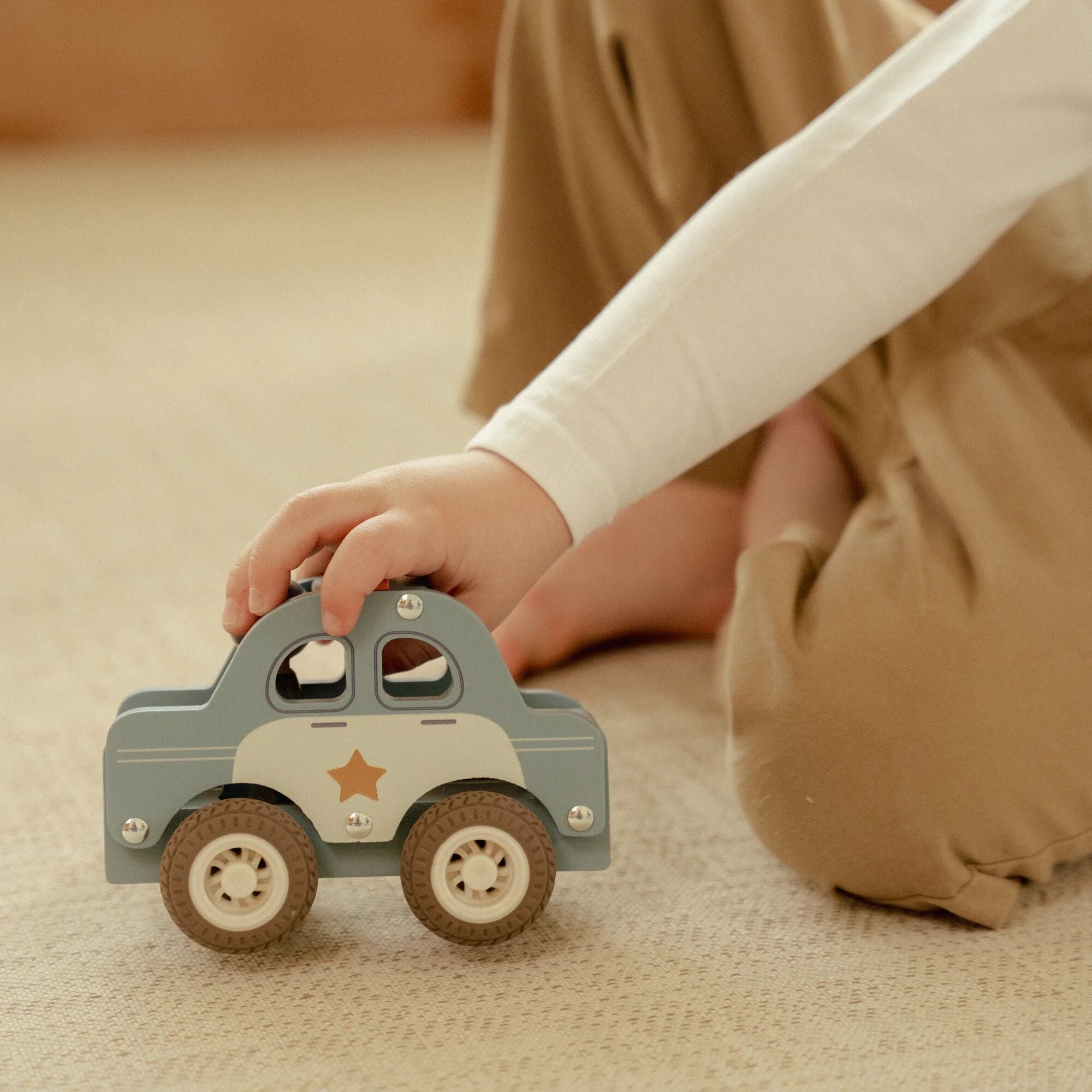 Little Dutch Wooden Police Car